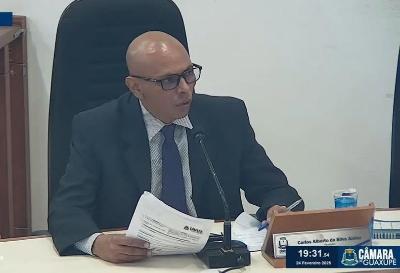 Vereador Carlo volta a falar de estradas rurais, pedido de van ao deputado Cassio Soares e outras questes 