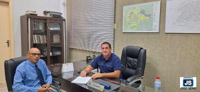 Presidente Wilson Tomate e vereador Carlo tratam sobre projetos para a Sade Pblica em Guaxup 