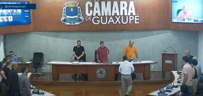 Vereadores reivindicam melhorias em favor da populao e aprovam projetos na 9 Sesso da Cmara de Guaxup