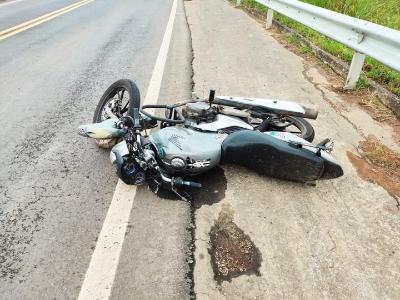Motociclista de 51 anos vai a bito em sinistro na rodovia de Monte Belo