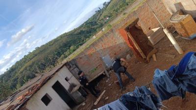 PCMG e PMMG realizam operao conjunta de combate ao trfico de drogas em Campestre