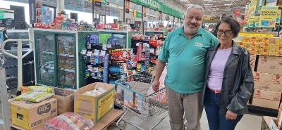 Turma do Bem GXP faz doao para fortalecer a refeio gratuita comunitria do 