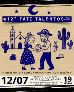 FATI Talentos 2025 ser amanh, no Teatro de Guaxup
