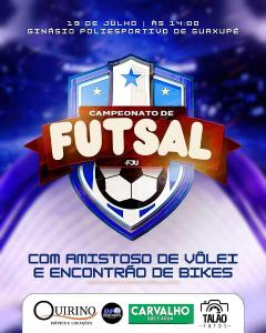 Campeonato de Futsal movimentar Guaxup com atraes esportivas no dia 19 de julho