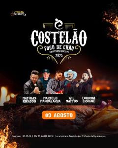 Costelo Fogo de Cho do EquoEspao ser dia 3 de agosto 
