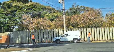 Iniciativa de polticos guaxupeanos resulta na limpeza das fiaes eltricas em Guaxup