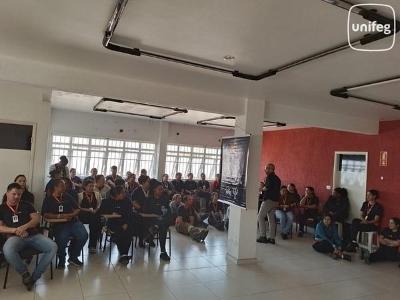O curso de Psicologia do UNIFEG em ao na campanha Setembro Amarelo!