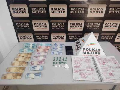 Polcia Militar prende homem e apreende drogas em Nova Rezende