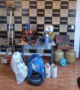 PMs capturam suspeito de furto em propriedade rural de Guaransia