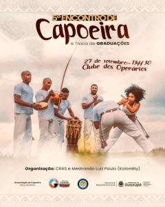 Guaxup recebe 5 Encontro de Capoeira e troca de graduaes neste sbado