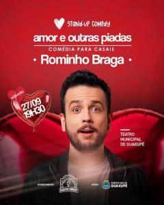 GuaxuComedy estreia em Guaxup com Rominho Braga