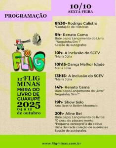 FLIG Minas 2025 entra na reta final com programao especial nesta sexta-feira (10)