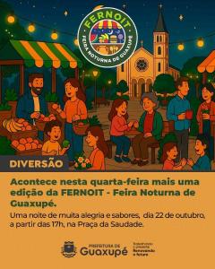 FERNOIT movimenta a noite desta quarta-feira em Guaxup