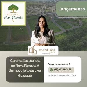 Residencial Nova Floresta V: um novo bairro planejado para viver bem em Guaxup!