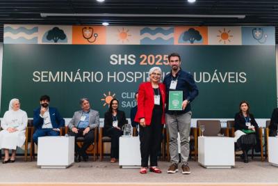 Projeto ambiental da Santa Casa de Passos  reconhecido em premiao nacional