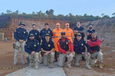 Polcia Civil de Poos de Caldas participa de curso de Armamento e Tiro com a Polcia Rodoviria Federal