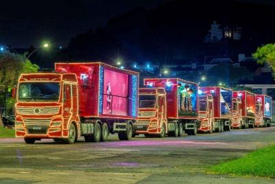 Carreta da Coca-Cola passar por Guaxup e promete encantar moradores