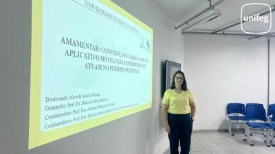 Unifeg celebra ttulo de Doutorado da professora Marcela Souza Nobrega