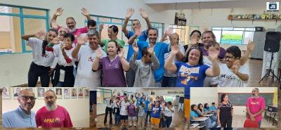 Novo presidente da APAE de Guaxup� � pai at�pico e assume com prop�sitos inovadores para os assistidos e suas fam�lias