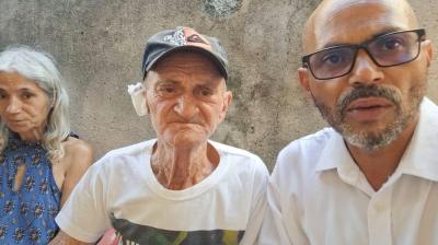 Idoso que perdeu o filho em situa��o tr�gica continua precisando de apoio 