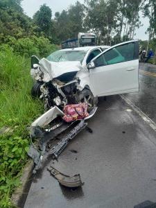Colis�o lateral na BR-354 deixa uma v�tima fatal em Campo Belo