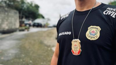 Pol�cia Civil realiza reprodu��o simulada em investiga��o de homic�dio em Guaxup�