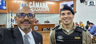Novo comandante da PM de Guaxup� fala sobre a import�ncia da troca de apoio pela seguran�a da popula��o
