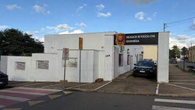 Pol�cia Civil prende suspeito por tr�fico durante cumprimento de mandado em Guaran�sia