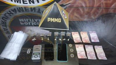 Pol�cia Militar prende foragido da Justi�a e apreende drogas em S�o Sebasti�o do Para�so