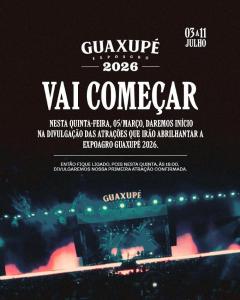 Expoagro Guaxup� 2026 inicia divulga��o de atra��es e anuncia primeiro artista nesta quinta-feira 