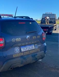 Guarda Municipal prende dois motociclistas por dire��o perigosa em Guaxup�