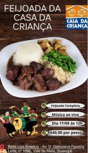 Casa da Crian�a de Guaxup� promover� feijoada beneficente 