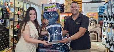 Adquira ra��es ORIGENS no MEGA Pet Shop e ganhe lindos baldes