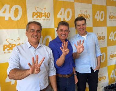 La�rcio Cintra participa de articula��es estaduais do PSB para constru��o de candidatura ao Governo de Minas