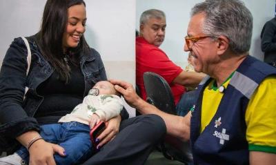 Minist�rio da Sa�de come�a a vacinar crian�as com a Pneumo 20
