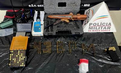 Tr�s detidos por amea�a e disparo de arma de fogo contra v�tima no Sul de Minas