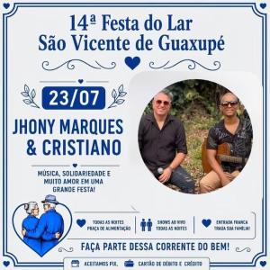 Festa do Lar S�o Vicente continua nesta quinta-feira com m�sica, comidas t�picas e solidariedade