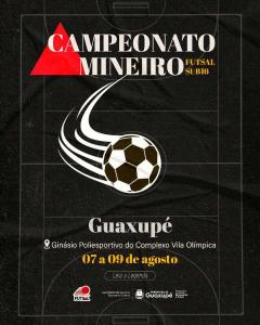 Guaxup� recebe etapa do Campeonato Mineiro de Futsal Sub-16 neste fim de semana