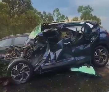 Grave acidente entre Guaxup� e Muzambinho deixa tr�s mortos e dois feridos