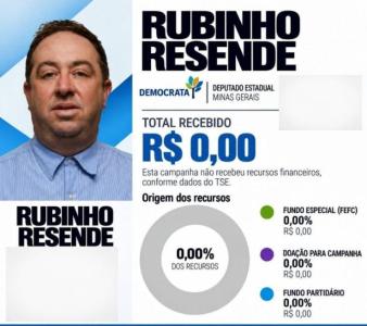 Candidato a deputado estadual divulga sua campanha sem recursos do Fund�o Eleitoral 