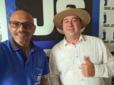 DAQUI A POUCO: Rubinho Resende estar� DE CARA COM O POVO no Jornal JOGO S�RIO 