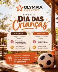 Olympia Country prepara programa��o especial para o Dia das Crian�as